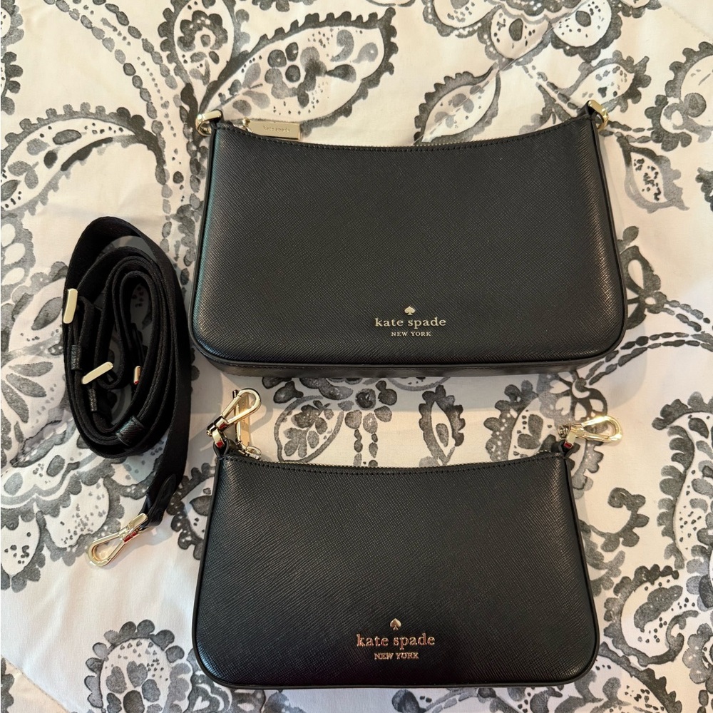 Kate Spade Black Duet Crossbody